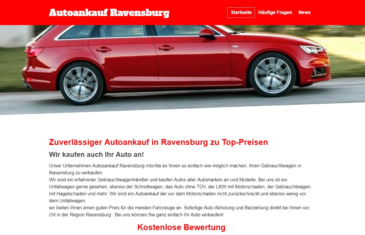 Autoankauf Ravensburg