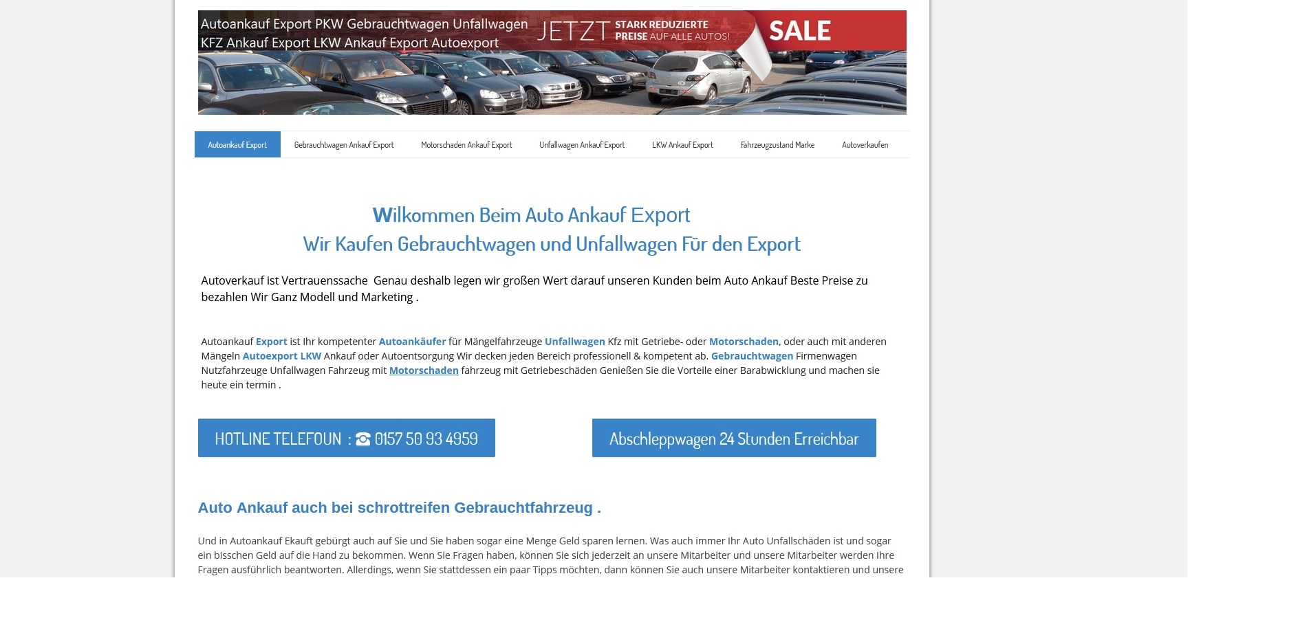 https://www.kfz-ankauf-export.de - Autoankauf Elmshorn