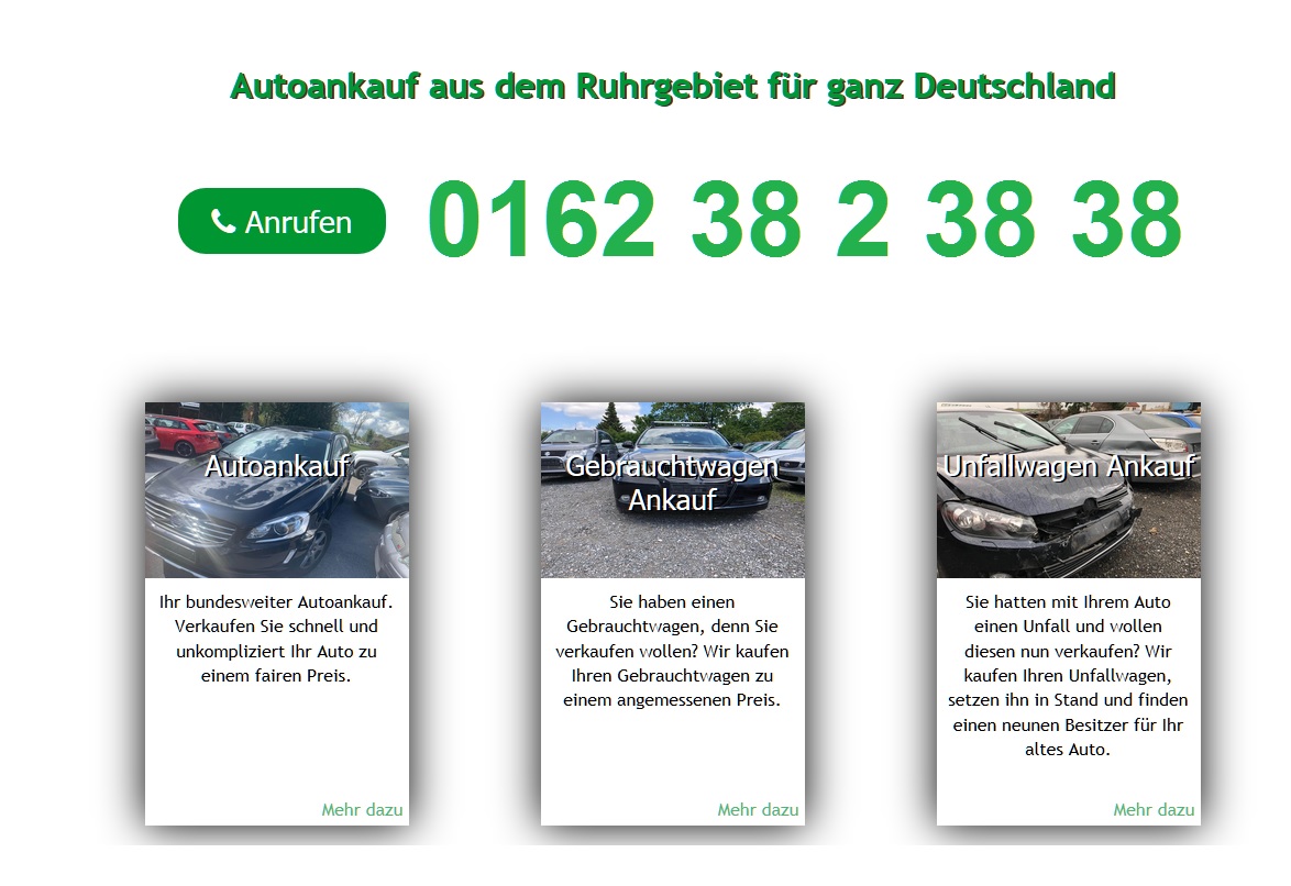 Autoankauf Hannover: Auto Ankauf von Gebrauchtwagen