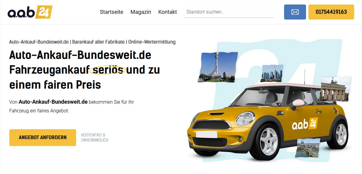 Autoankauf Bielefeld – Jetzt Auto Verkaufen in Bielefeld, Tageshöchstpreis für Ihr Fahrzeug