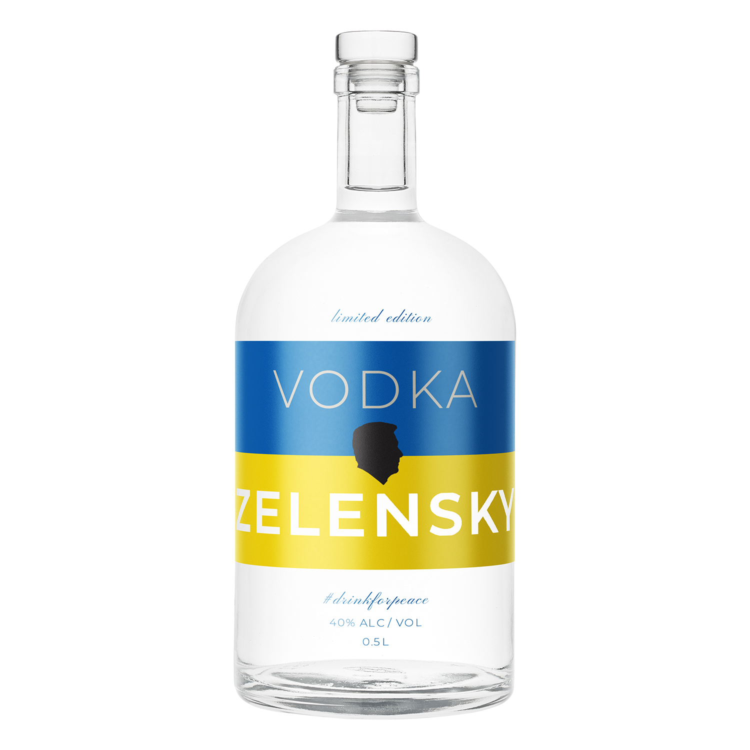 Trinken für den Frieden: Premium-Wodka „Vodka Zelensky“ für die Ukraine