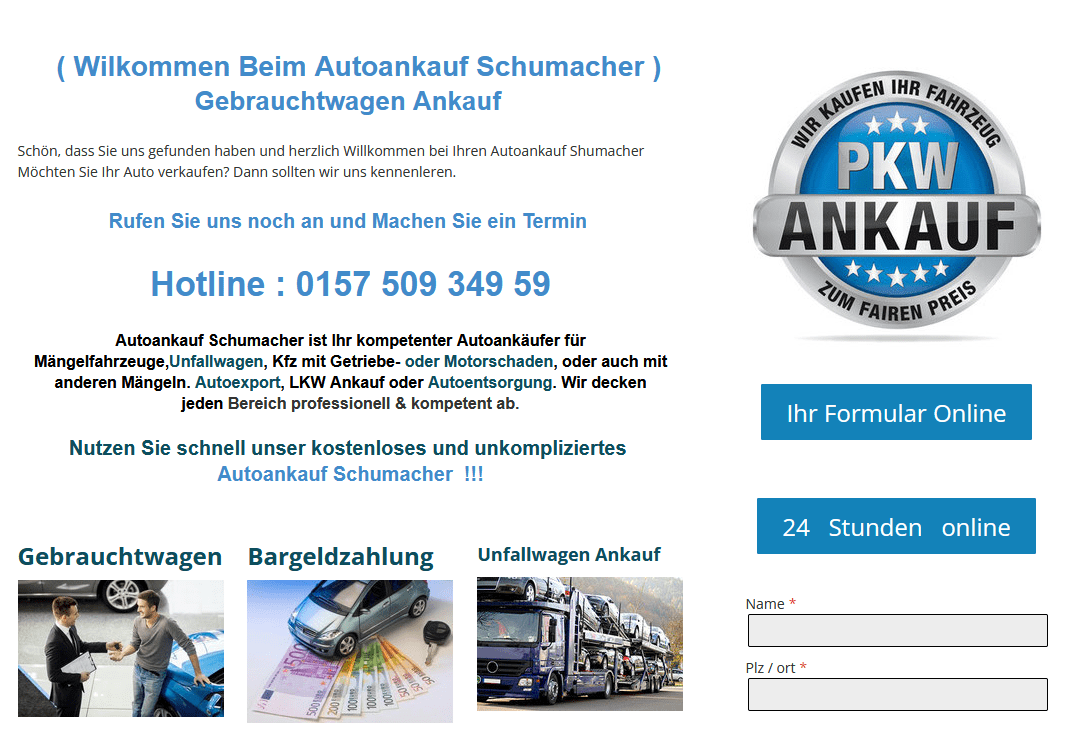 Vorteile von Autoankauf Bad Homburg – Rundum Service beim Autoverkauf
