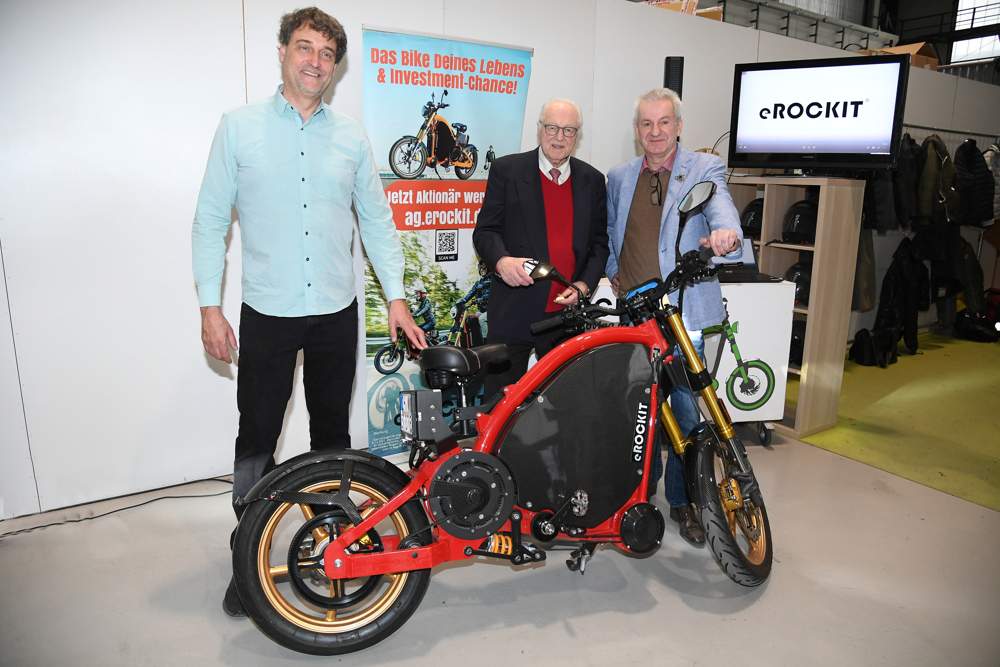 Innovation: eROCKIT vereint Fahrrad, eBike und Motorrad