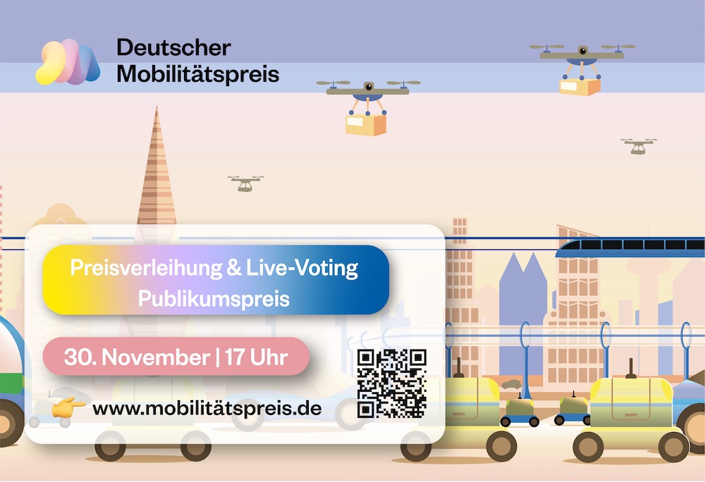 Finalisten des Deutschen Mobilitätspreises 2023: Einblick in wegweisende Innovationen